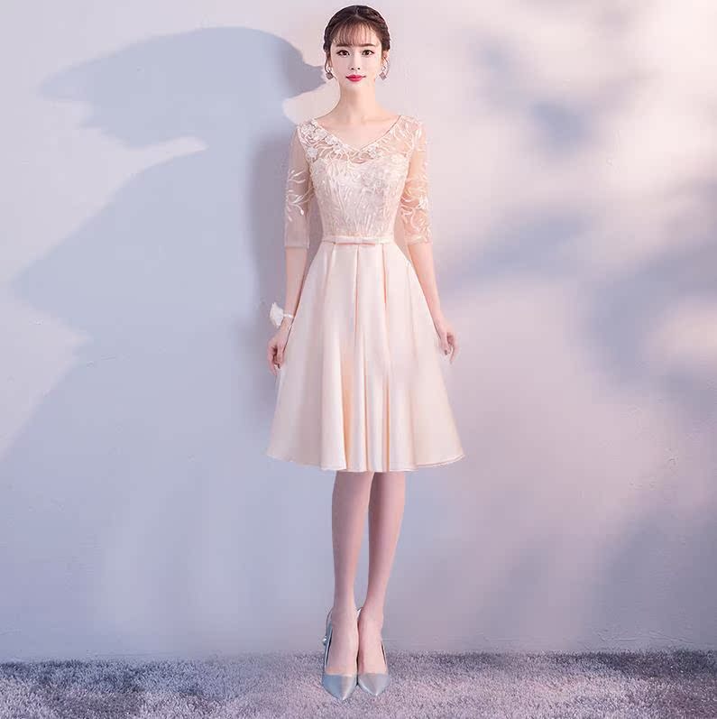 毕业照欧式年会派对女士晚礼服仙女春夏伴娘服缎面中长款长款欧美在类目 女装/女士精品, 婚纱/旗袍/礼服, 礼服/晚装中 - 来自Buy2taobao.com提供专业的淘宝代购服务
