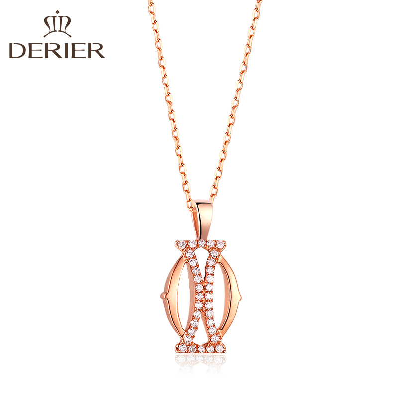 DERIER/蒂爵18K金钻石吊坠 简约时尚 礼物 设计师款DREAM系列在类目 珠宝/钻石/翡翠/黄金, 钻石首饰(新), 颈饰中 - 来自Buy2taobao.com提供专业的淘宝代购服务