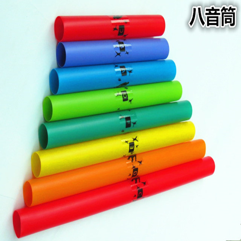 Orff Blow Musical instrument 8 colour Octave Bayin 8 Sound Tube Plastic 8 soundin the Musical Instruments/Guitar/Piano/Fitting , Children's toys, musical instruments , Children hit musical category - from Buy2taobao.com to provide professional Taobao agent buy service