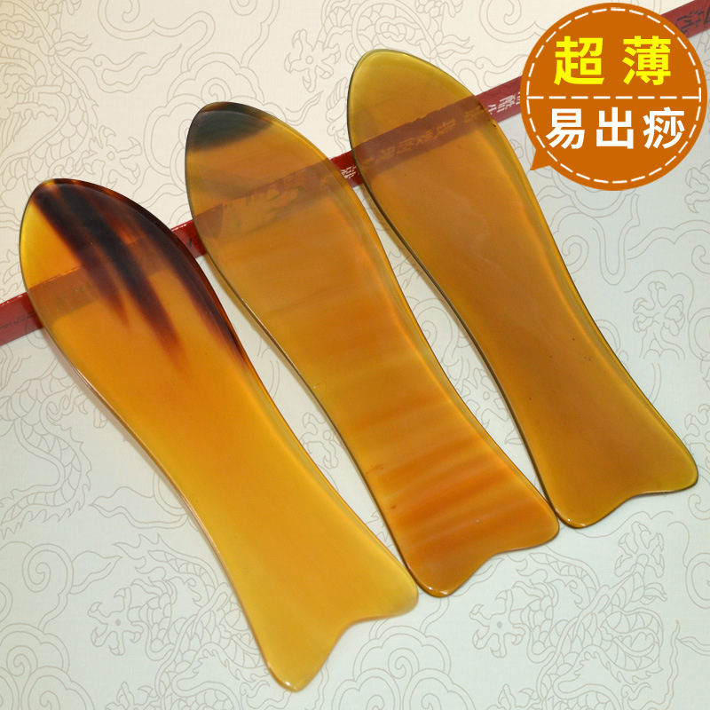 天然牛角刮痧板鱼形面部脸部全身通用美容按摩片刮痧片超薄出痧快|msdalam kategori Penjagaan diri/kesihatan/peralatan urut, Equipment Meridian Penjagaan Kesihatan, filem pelupusan/Lembaga - dari Buy2taobao.com untuk memberikan perkhidmatan ejen Taobao profesional membeli