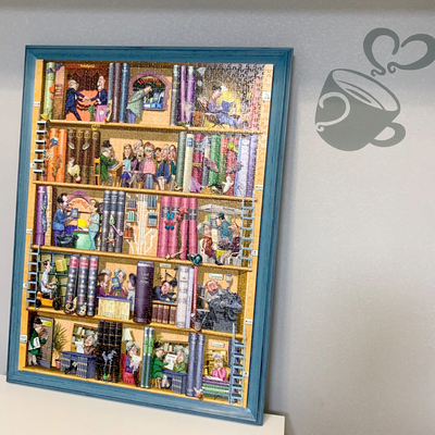 1000片拼图框裱框雷诺瓦拼图框300500片实木拼图框架悬浮框1500片