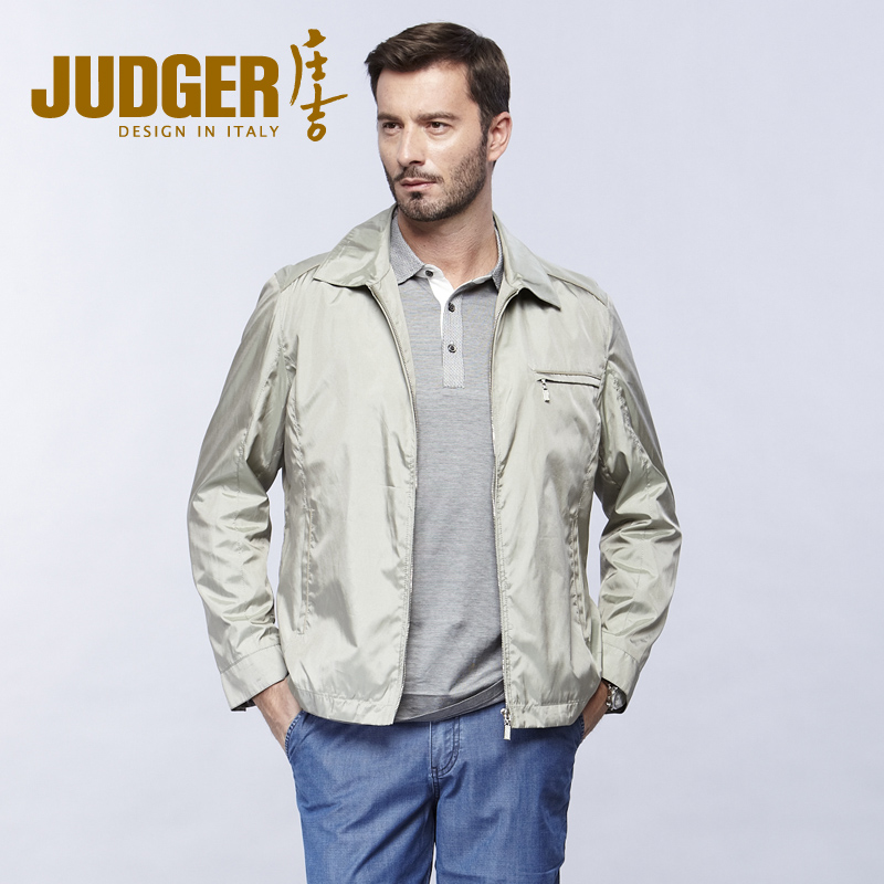 庄吉男装夹克 时尚休闲男士茄克外套 薄款透气中老年上衣|msdalam kategori Pakaian Lelaki, jaket - dari Buy2taobao.com untuk memberikan perkhidmatan ejen Taobao profesional membeli