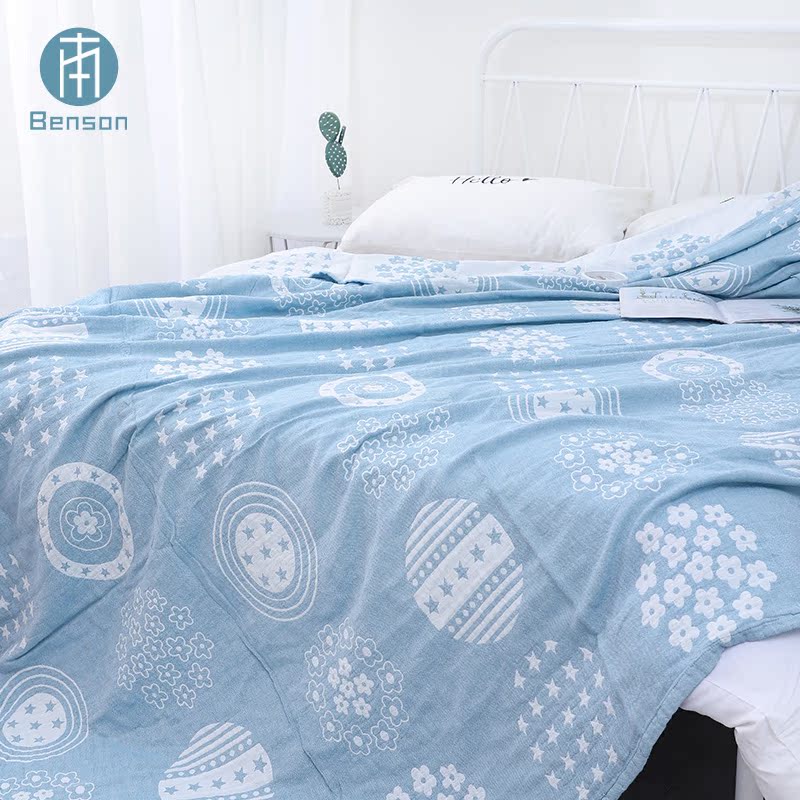 Imported Japanese Cartoon ab Veil Towel pure cotton Double summer Towel blanket Air blanket Cool in summerin the Bedclothes , Leisure blanket/Woolen blanket/Carpet category - from Buy2taobao.com to provide professional Taobao agent buy service