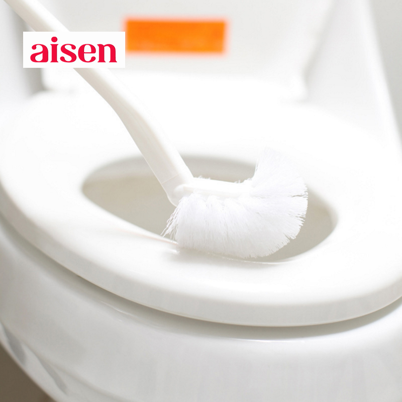 Japan AISEN quality goods Long handle hemisphere Toilet brush Soft fur Toilet brush TOILET Cleaning brush Hanging typein the Family/Personal Cleaning Tools , Sanitary appliances/Bathroom accessories , Toilet/Toilet brush category - from Buy2taobao.com to provide professional Taobao agent buy service