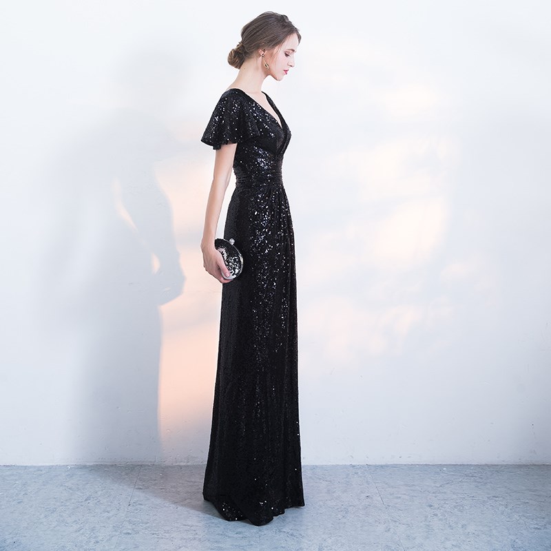 Black evening dress 2017 new pattern have more cash than can be accounted for Self cultivation grace fish tail banquet Host full dress party Partyin the Women's clothing/Boutique , Wedding/Cheongsam/Formal dress , Formal dress/Evening category - from Buy2taobao.com to provide professional Taobao agent buy service
