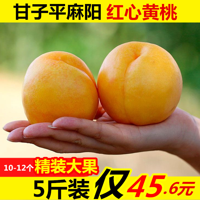 湖南怀化麻阳高山锦绣黄桃5斤大桃当季现摘现发新鲜孕妇水果桃子在类目 水产肉类/新鲜蔬果/熟食, 新鲜水果, 桃中 - 来自Buy2taobao.com提供专业的淘宝代购服务