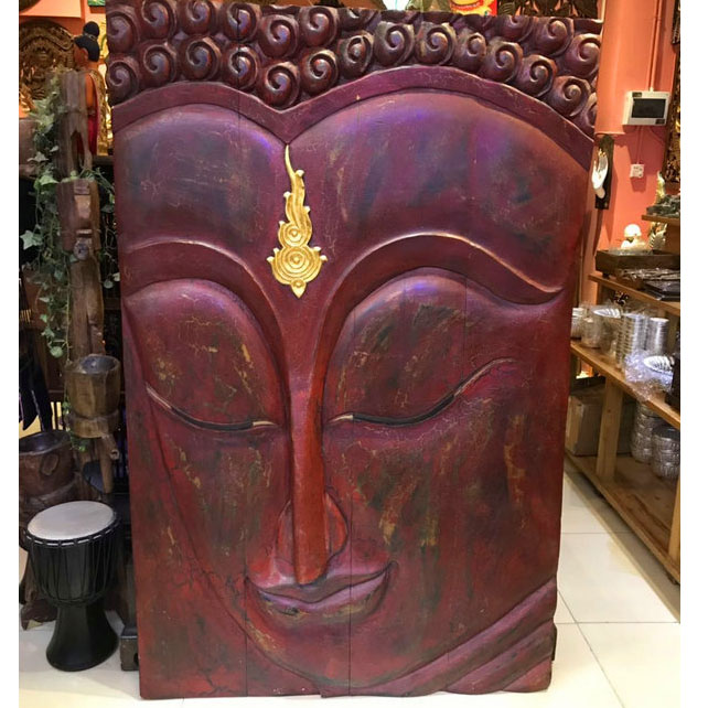 泰式佛像挂饰 佛面挂画 木雕佛板 佛头佛脸板玄关画 东南亚工艺品|msdalam kategori Aksesori rumah, mural - dari Buy2taobao.com untuk memberikan perkhidmatan ejen Taobao profesional membeli
