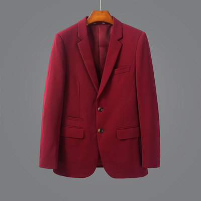 品牌男装折扣店撤柜修身休闲西装春秋外套青年帅气单西上衣两粒扣