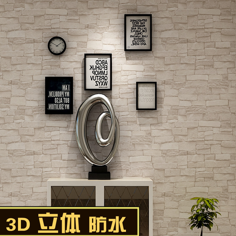 3D three-dimensional Brick wallpaper couture bar Chinese style Restaurant Hotel Retro Brick pattern Brick Culture Stone wallpaperin the Decoration main material , Wallpaper , PVC Wallpaper category - from Buy2taobao.com to provide professional Taobao agent buy service