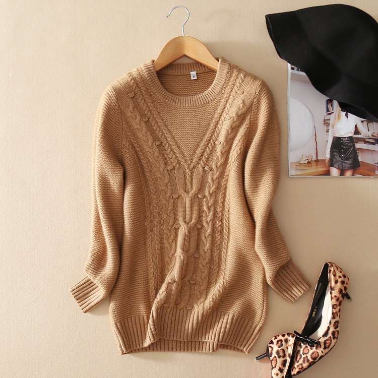 Great cashmere Autumn and winter Goat Fleece Self cultivation T-shirts Nine points sleeve thickening Socket sweater Base coatin the Women's clothing/Boutique , Sweaters category - from Buy2taobao.com to provide professional Taobao agent buy service