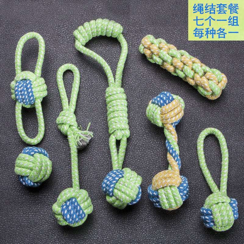 Knot weave Pet dog Toys Molar Tetherball Dog bites Samoyed Husky Large dogsin the Pet/Pet food and supplies , Cat/Dog Toys , Knot Toys category - from Buy2taobao.com to provide professional Taobao agent buy service