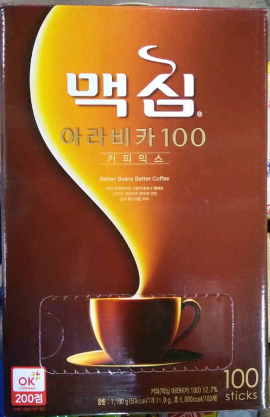 Korean imports Mak Hing maxim Arab coffee Instant Triple 100 stripin the Coffee/Oatmeal/Chongyin , Instant coffee/Coffee beans/Powder , Instant coffee category - from Buy2taobao.com to provide professional Taobao agent buy service