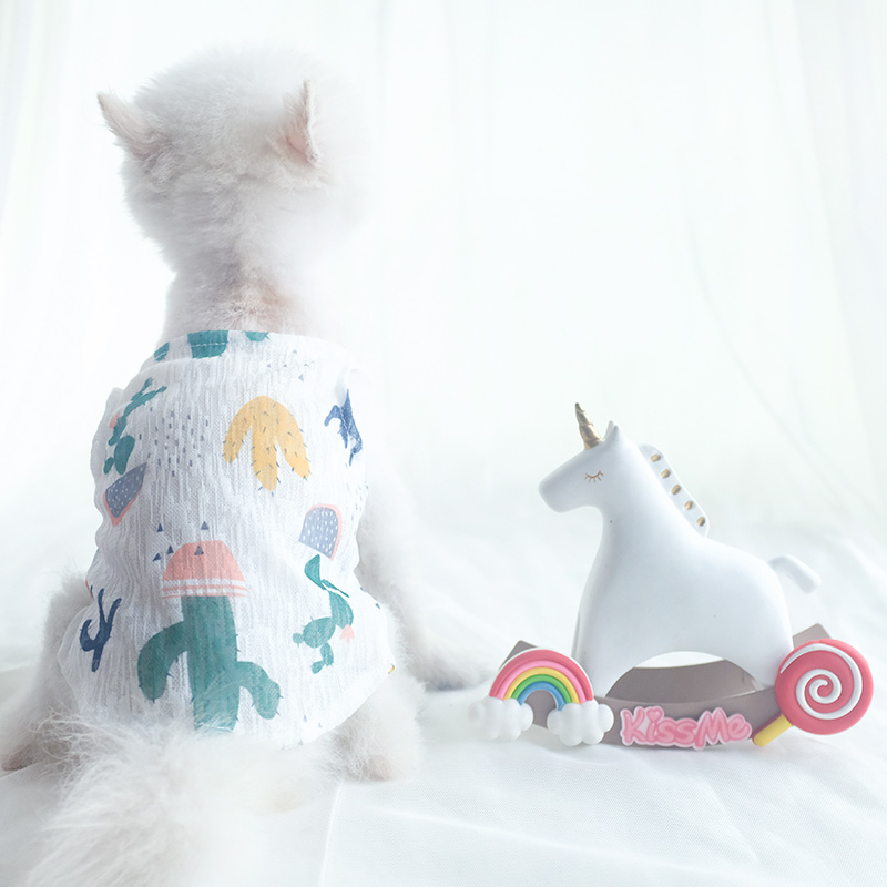 狗狗衣服夏装泰迪防晒服薄款夏季背心夏天宠物比熊法斗小型犬猫咪|ruв категории животное/Животное питание и принадлежностей, одежды и аксессуаров для домашних животных, домашний костюм/плащ - от Buy2taobao.com для оказания профессиональной услуги покупки агента Taobao