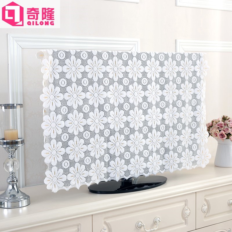 TV hood Gabion Lace Wall mounted liquid crystal 324250 TV cover dust cover 506065 Cover towels.in the Home Fabric , Dust protection cover , TV cover category - from Buy2taobao.com to provide professional Taobao agent buy service