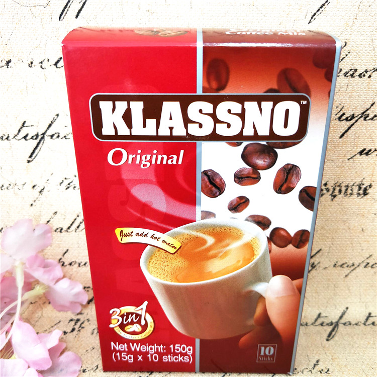 临期网红 KLASSNO卡司诺3合1即溶咖啡原味 进口提神解压冲饮150克在类目 咖啡/麦片/冲饮, 速溶咖啡/咖啡豆/粉, 速溶咖啡中 - 来自Buy2taobao.com提供专业的淘宝代购服务