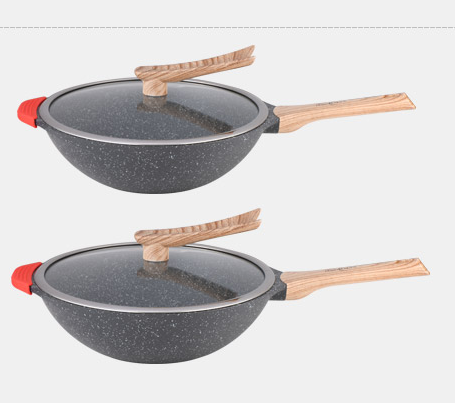 the republic of korea non-stick cookware Maifanite Wok Electromagnetic furnace Gas stove apply 32cm Frying pan Lampblack enlarge Deepenin the Kitchen/Cooking utensils , Cooking utensils , Cookware/Pot/Kettle , Wok category - from Buy2taobao.com to provide professional Taobao agent buy service