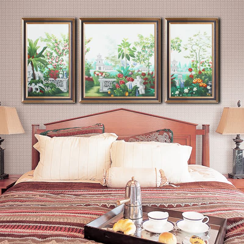 European style Hand drawn Decorative frame customized Bedside a living room Restaurant Entrance bedroom sofa Background wall Wall paintingsin the Home accessories , Decorative painting , Modern decorative painting category - from Buy2taobao.com to provide professional Taobao agent buy service