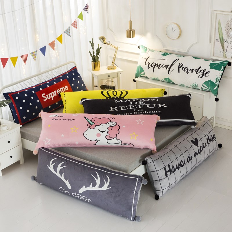 Big pillow cover Super large Large rectangle backrest bedroom Princess wind The bed Pillows Stripin the Home Fabric , Pillow/Pillow category - from Buy2taobao.com to provide professional Taobao agent buy service