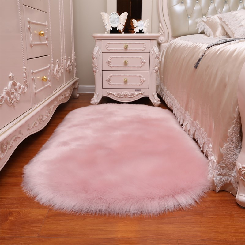Ground Cushion Hairy bedroom Bedside blanket decorate Shop for Room lovely girl princess Pinkin the Home Fabric , Carpet category - from Buy2taobao.com to provide professional Taobao agent buy service