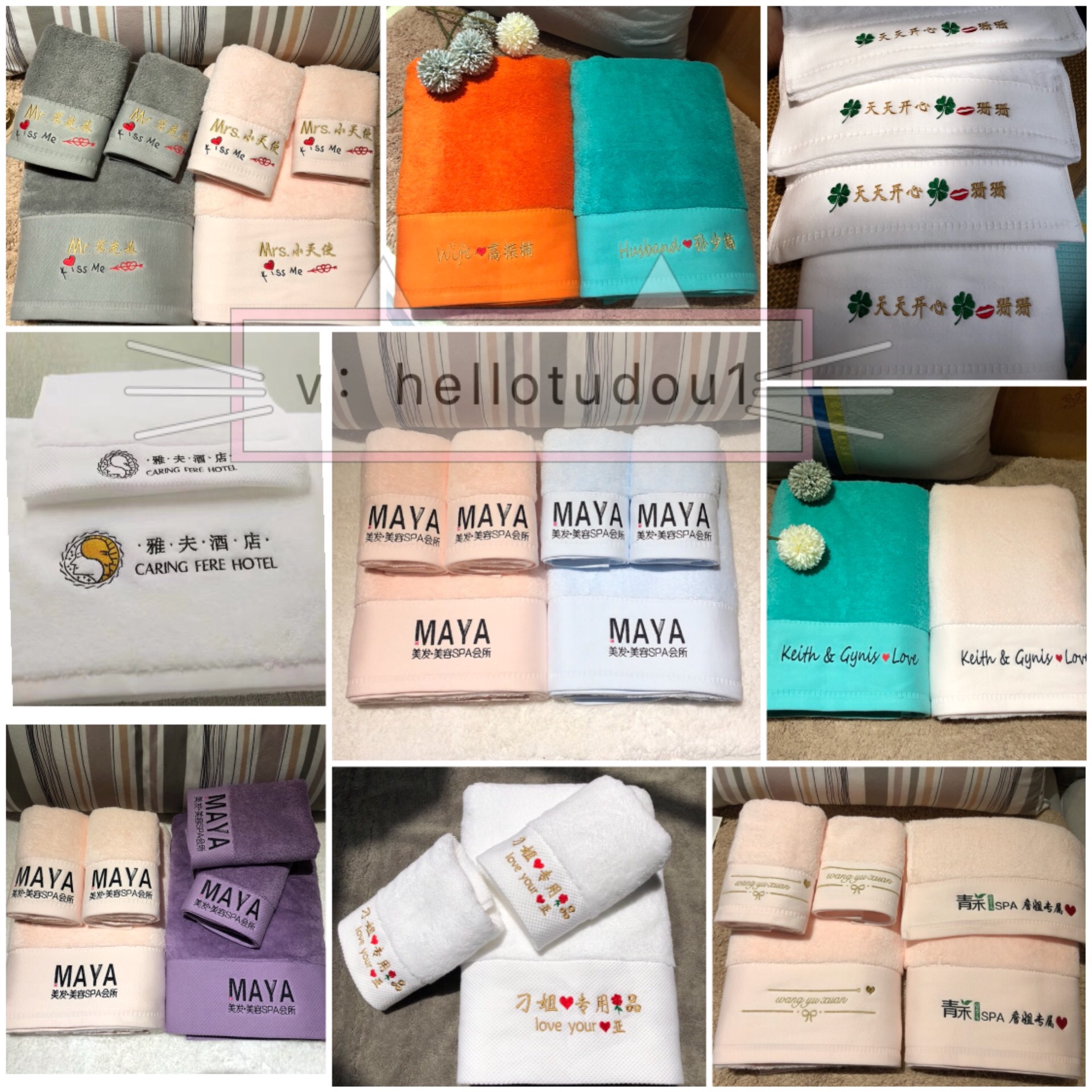 originality gift Beauty VIP Private customized pure cotton Three-piece Suite Embroidered towels Name Bath towel Washcloth Kerchiefin the Home Daily , Towel/Bath towel/Bathrobes , Bath towels towel suit/Three-piece category - from Buy2taobao.com to provide professional Taobao agent buy service