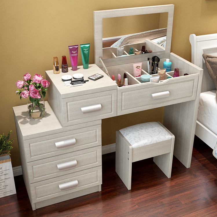 Flip dresser household Modern minimalist fold Small apartment multi-function Net Red bedroom Dressers Economic typein the Residential furniture , Tables , Dressing/Desk category - from Buy2taobao.com to provide professional Taobao agent buy service
