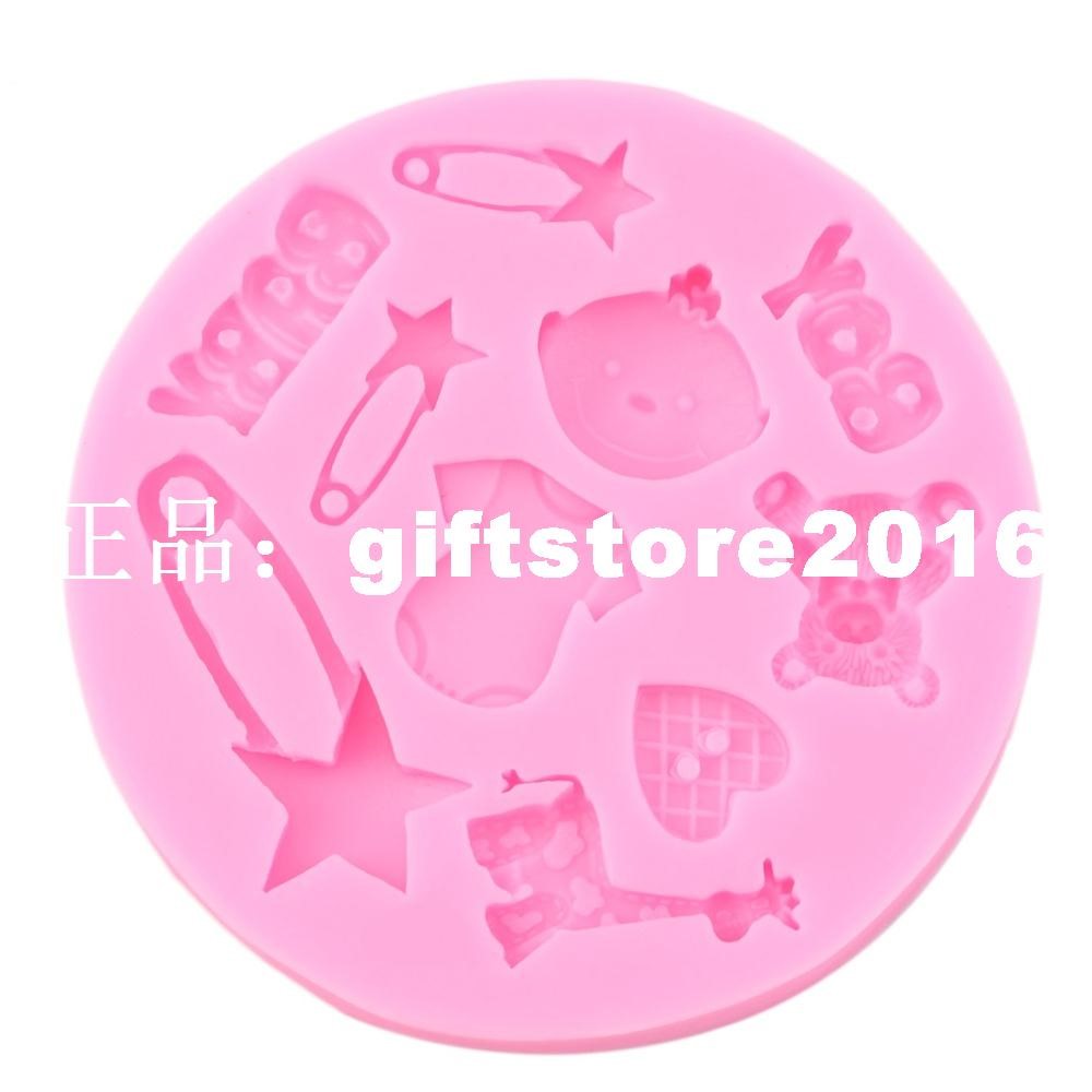 Silicone Chocolates Jelly Fondant Paste Cooking Cake Mould Din the Musical Instruments/Guitar/Piano/Fitting , Children's toys, musical instruments , Children rattles category - from Buy2taobao.com to provide professional Taobao agent buy service