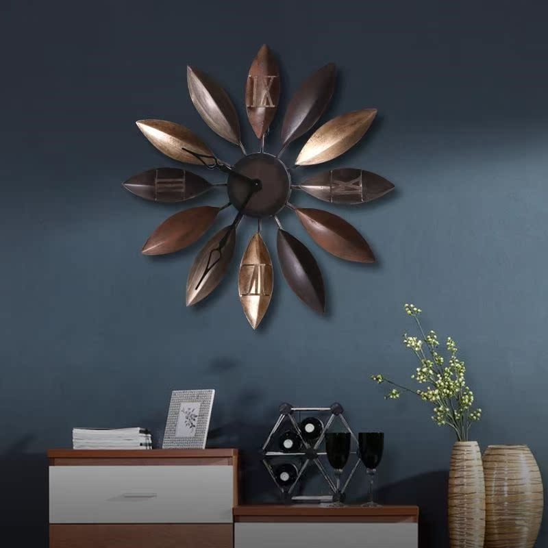 Wall iron clock room antique European style wall clock|ruв категории Домашний быт, часы, украшения дома/будильник, настенные часы - от Buy2taobao.com для оказания профессиональной услуги покупки агента Taobao
