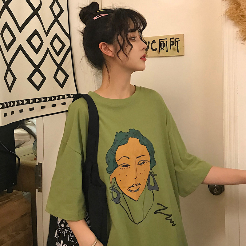 欧货大版超火cec短袖t恤女2019宽松早春ins森系洋气百搭上衣服潮|ruв категории Женская одежда, футболка - от Buy2taobao.com для оказания профессиональной услуги покупки агента Taobao