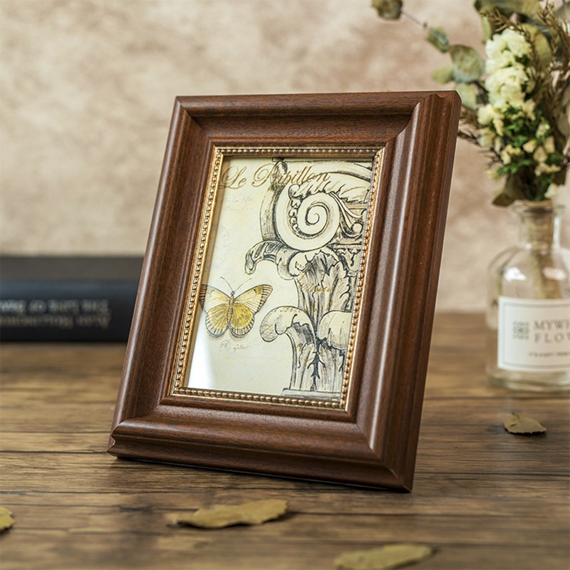 Retro Reminiscence American Continental classic 5 inch 6 inch 7-inch 8 inch 10 inch A4 Wood Photo frame Swing sets originality Wall hangingin the Home accessories , Frame/Frames category - from Buy2taobao.com to provide professional Taobao agent buy service
