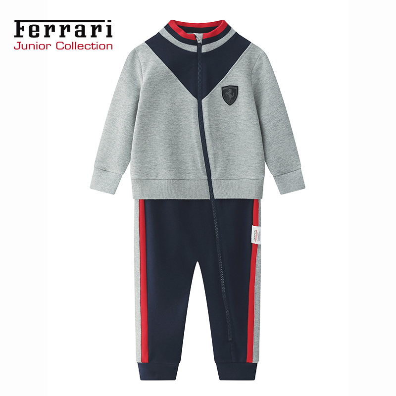 Ferrari/法拉利童装男童长袖休閒拼色連體衣2018秋冬在类目 童装/婴儿装/亲子装, 连身衣/爬服/哈衣中 - 来自Buy2taobao.com提供专业的淘宝代购服务