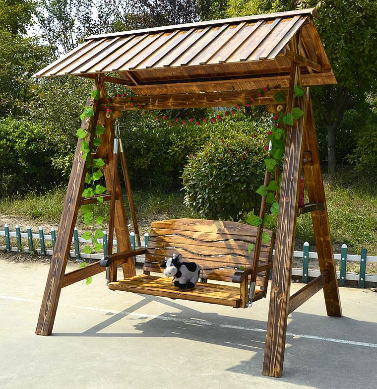 Cradle Wicker chair Hanging basket Double Lifts indoor courtyard Anticorrosive solid wood Outdoor Swing Rocking chair adult furniture Ceilingin the Residential furniture , Outdoor/Patio furniture , Outdoor Swing category - from Buy2taobao.com to provide professional Taobao agent buy service