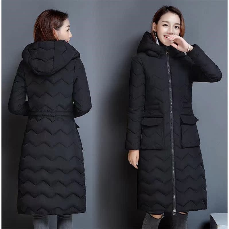 【磨砂面料】新款韩版过膝羽绒棉服女加厚外套新品大码棉衣女长款|msdalam kategori luar/Mountaineer/Camping/Aksesori perjalanan, pakaian luar, kapas hangat, kot hangat - dari Buy2taobao.com untuk memberikan perkhidmatan ejen Taobao profesional membeli
