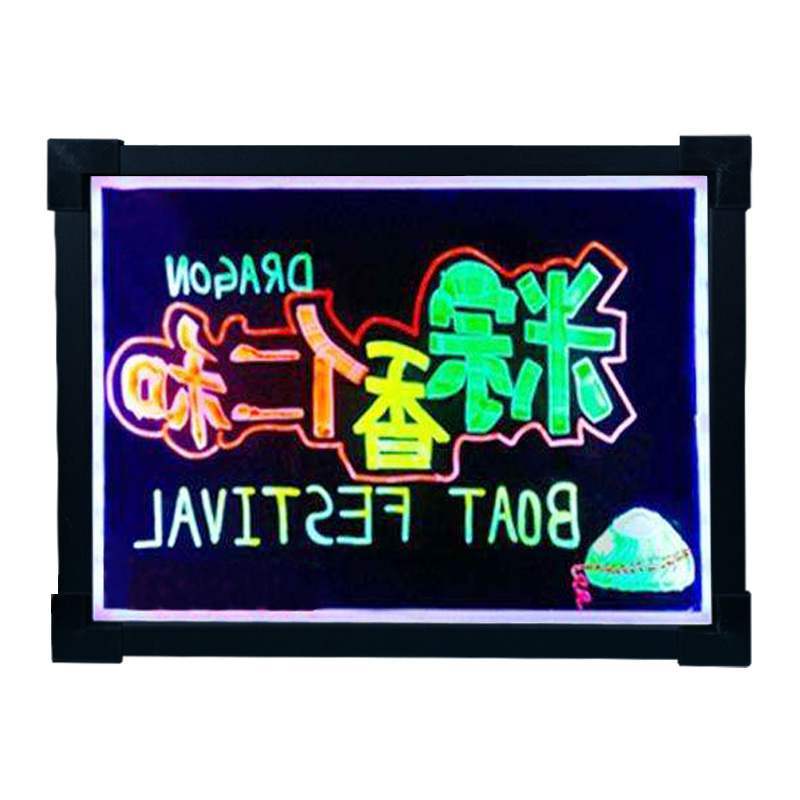 七彩50 70闪光荧光板手写写字黑板广告牌广告板银光板发光|msdalam kategori Kamus elektronik/buku kertas elektronik/alat tulis, demonstrasi pengajaran/bekalan notis paparan, plat pendarfluor - dari Buy2taobao.com untuk memberikan perkhidmatan ejen Taobao profesional membeli
