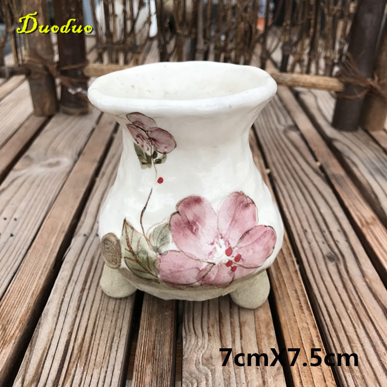 {哚多家}韓國進口多肉植物花盆 純手工個性創意韓盆在類目 鮮花速遞/花卉仿真/綠植園藝, 花瓶/花器/花盆/花架(新), 花盆中 - 來自Buy2taobao.com提供專業的淘寶代購服務