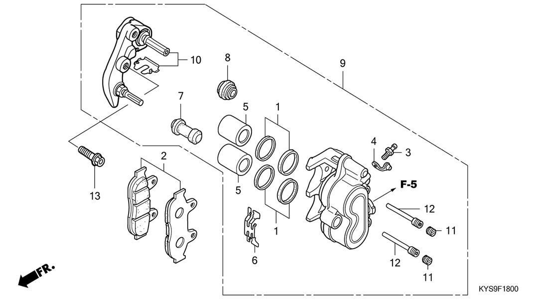 五羊纯正零配件 喜致 WH125T-5A-F-15 前制动副油缸|msdalam kategori motosikal/Equipment/Fitting, Aksesori Motosikal - dari Buy2taobao.com untuk memberikan perkhidmatan ejen Taobao profesional membeli