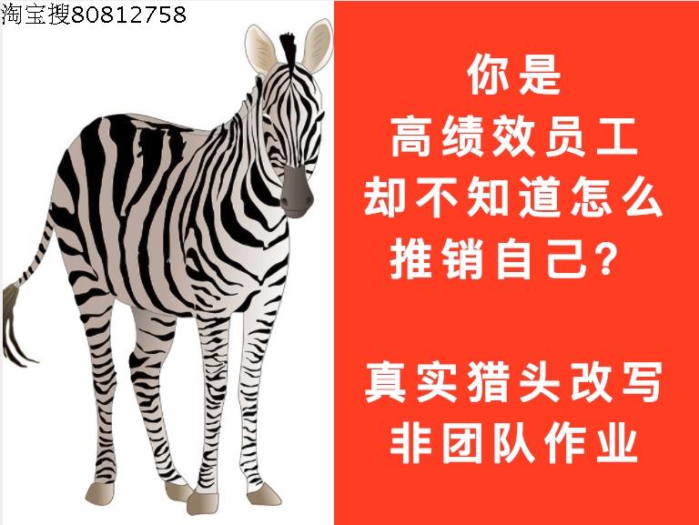 High performance staff Will not Promote own 12 True Headhunting experience Copywriting Modification Resume Polishin the Business affairs/Design Services, Design Services, Other Design Services category - from Buy2taobao.com to provide professional Taobao agent buy service