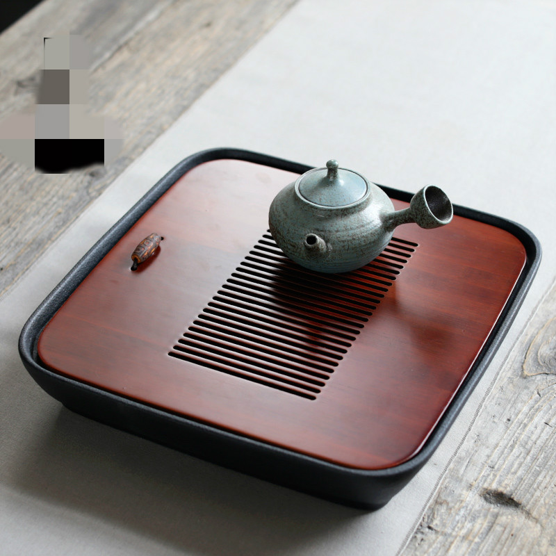 简易茶盘带漏水家用小茶台实木小型禅意沙发中间功夫茶具旅行套装|ruв категории посуда, чайный сервиз, чайный поднос - от Buy2taobao.com для оказания профессиональной услуги покупки агента Taobao