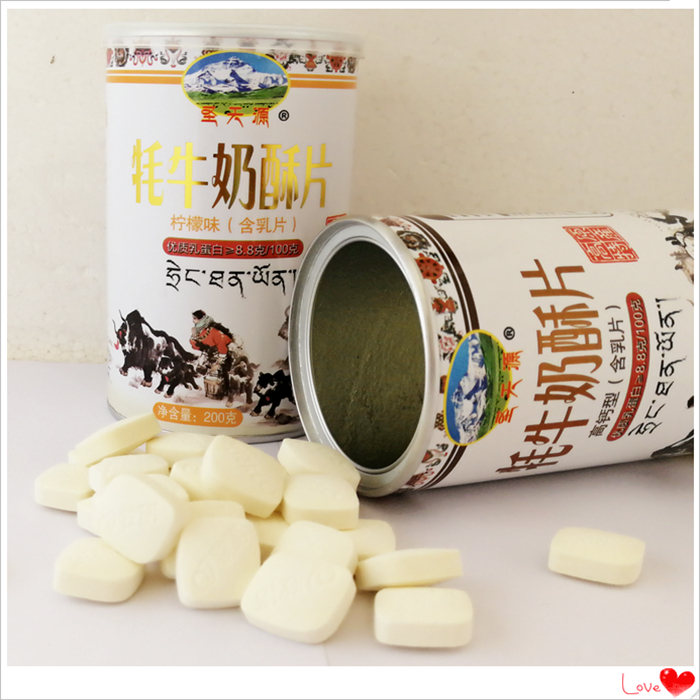 Yak milk crispy slices 200 Drum Tianyuan Dry milk Tibet specialty Cheese Nips Original flavor Calciumin the Snacks/Nuts/Specialty , Cheese/Dairy/, Inner Mongolia cheese category - from Buy2taobao.com to provide professional Taobao agent buy service