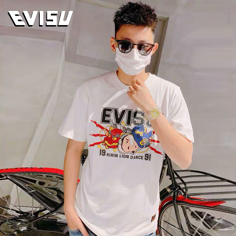 Mascot Men's quality goods Agency purchase Blue and white Short sleeved T-shirt unicorn Lion Buddha head Teenagers student T-shirts half sleevein the Sportswear/Casual Clothing , Sports T-shirt category - from Buy2taobao.com to provide professional Taobao agent buy service