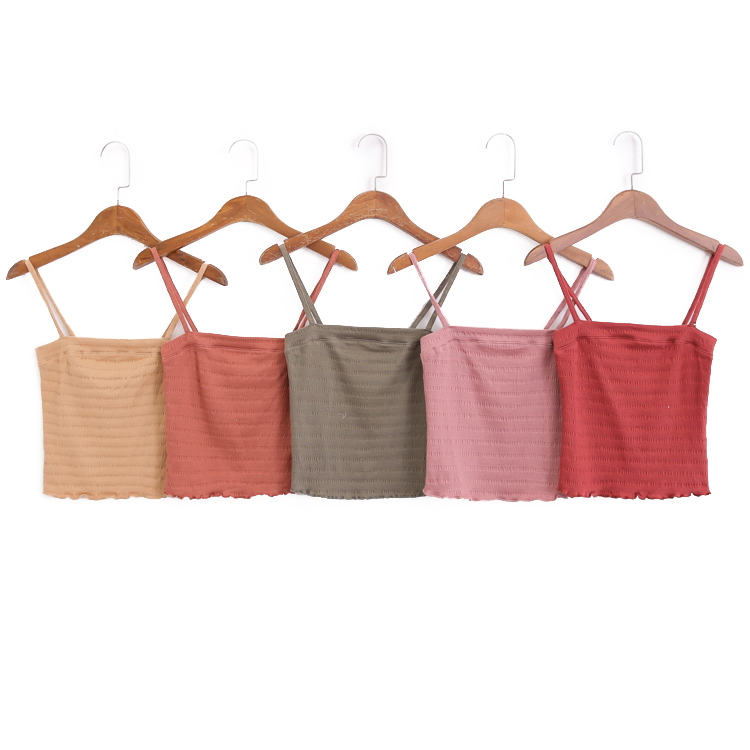 knitting fold camisole summer new pattern Women's wear Self cultivation Show thin Solid Elastic force have cash less than that is registered in the accounts undergarment covering the chest and abdomen camisole 8368in the Women's clothing/Boutique , Vest harness category - from Buy2taobao.com to provide professional Taobao agent buy service