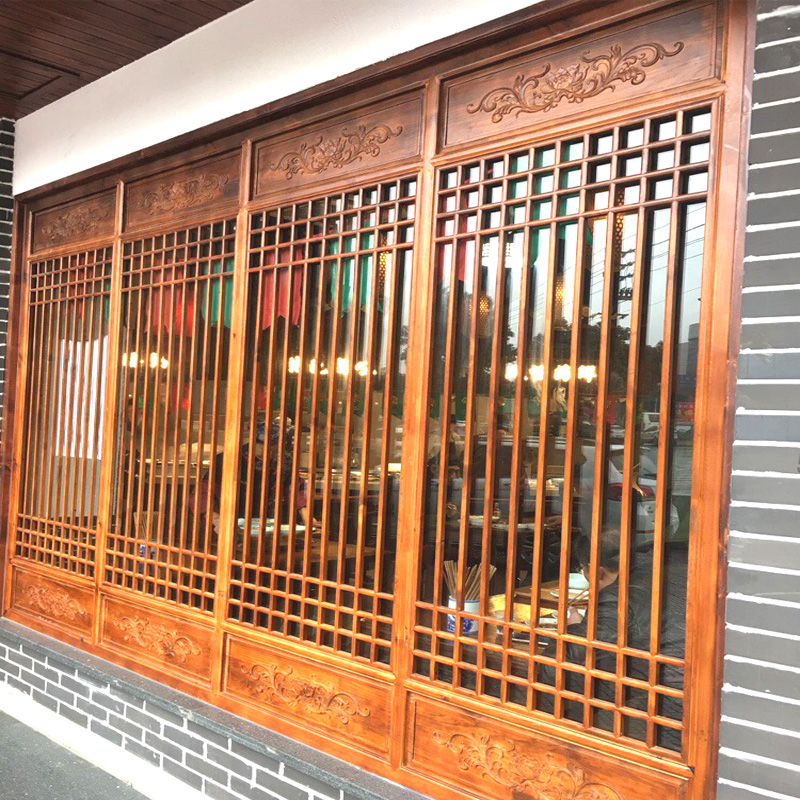 东阳木雕 中式实木花窗 镂空仿古门窗花格装饰假窗定做简约明清风在类目 家居饰品, 雕刻工艺, 木雕中 - 来自Buy2taobao.com提供专业的淘宝代购服务