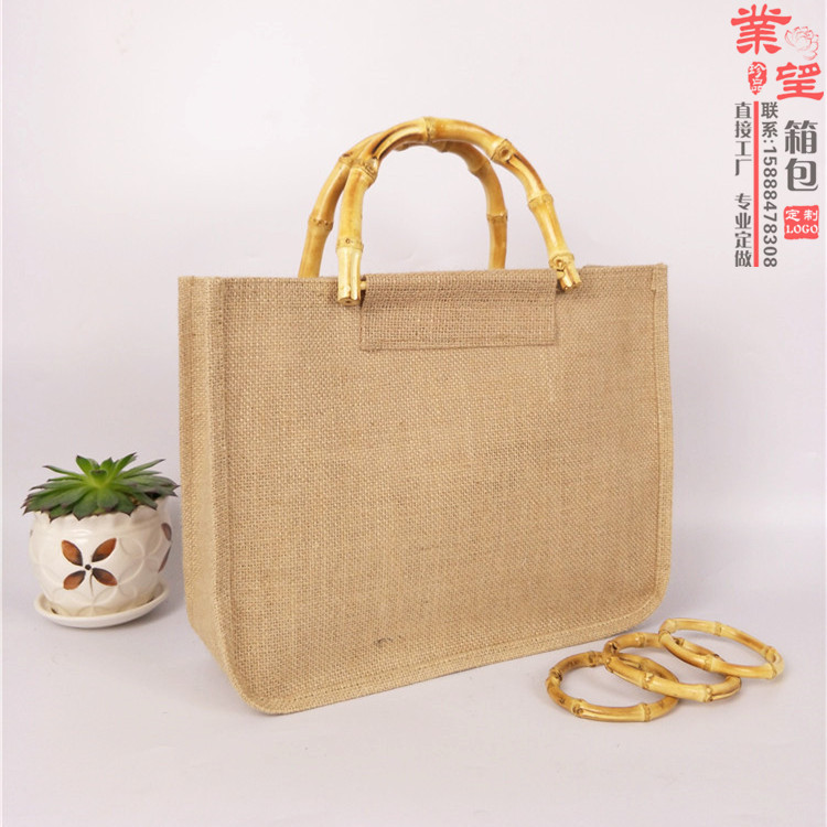 麻布手提袋定制logo女包邮棉麻环保复古麻袋包购物圆底礼品袋定做在类目 收纳整理, 家庭收纳用具, 收纳袋, 购物袋/环保袋中 - 来自Buy2taobao.com提供专业的淘宝代购服务