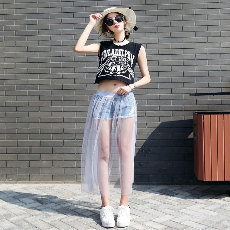 Xia Chao fairy have more cash than can be accounted for summer A housing temperament transparent Yarn skirt skirt Jacobs monolayer Petticoat Paigein the Women's clothing/Boutique , Skirts category - from Buy2taobao.com to provide professional Taobao agent buy service