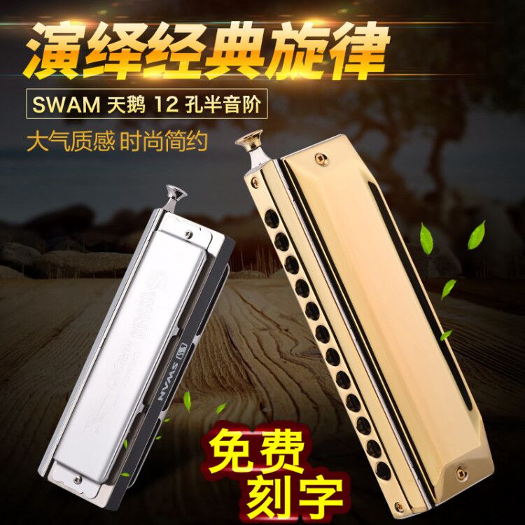 欧布奥特曼红凯同款口琴天鹅12孔48音口琴成人学生考级10孔口风琴在类目 乐器/吉他/钢琴/配件, 西洋乐器, 西洋吹奏乐器, 口琴中 - 来自Buy2taobao.com提供专业的淘宝代购服务