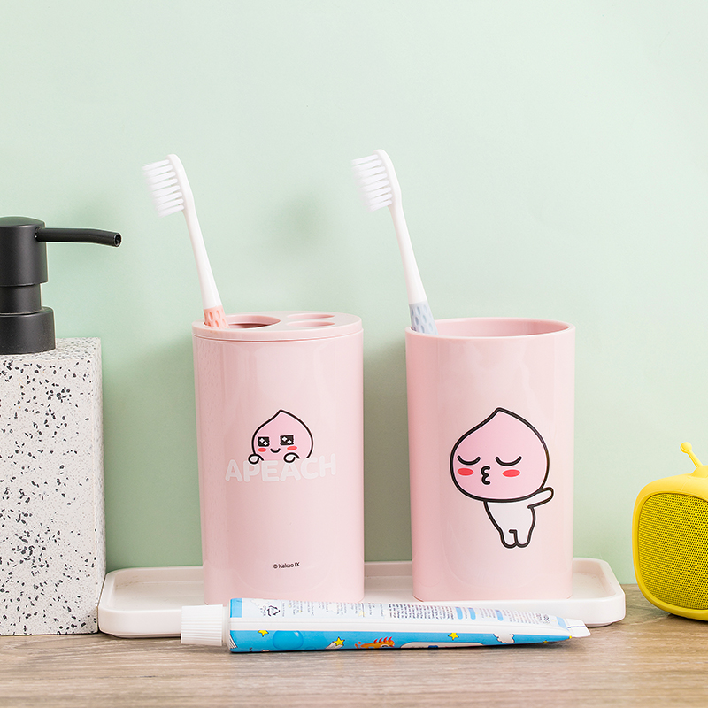 MINISO/名創優品Kakao Friends 圓形洗漱用品在類目 家庭/個人清潔工具, 衛浴用具/衛浴配件, 牙刷架/牙具座中 - 來自Buy2taobao.com提供專業的淘寶代購服務