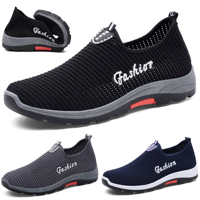 summer Mesh shoes ventilation Casual shoes man A pedal Lazy man motion shoes Men's Shoes Old Beijing Cloth shoes skate shoesin the Men's Shoes, Low shoes category - from Buy2taobao.com to provide professional Taobao agent buy service