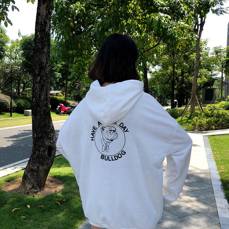 ins卫衣女秋装ulzzang原宿bf风韩版学生薄款宽松连帽pp home长袖|msdalam kategori Butik wanita / wanita, sweater/Fleece - dari Buy2taobao.com untuk memberikan perkhidmatan ejen Taobao profesional membeli
