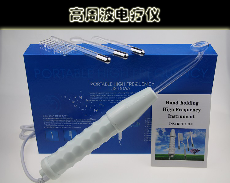 新品便携式高周波电疗仪电疗棒消炎管痘痘高频电疗仪电疗梳美容仪在类目 个人护理/保健/按摩器材, 清洁美容工具, 电子美容仪中 - 来自Buy2taobao.com提供专业的淘宝代购服务