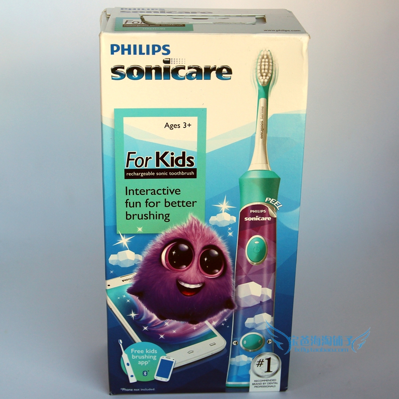 美国购 飞利浦PHILIPS 儿童声波电动牙刷 刷头 充电式 蓝牙HX6321在类目 个人护理/保健/按摩器材, 口腔护理, 电动牙刷中 - 来自Buy2taobao.com提供专业的淘宝代购服务