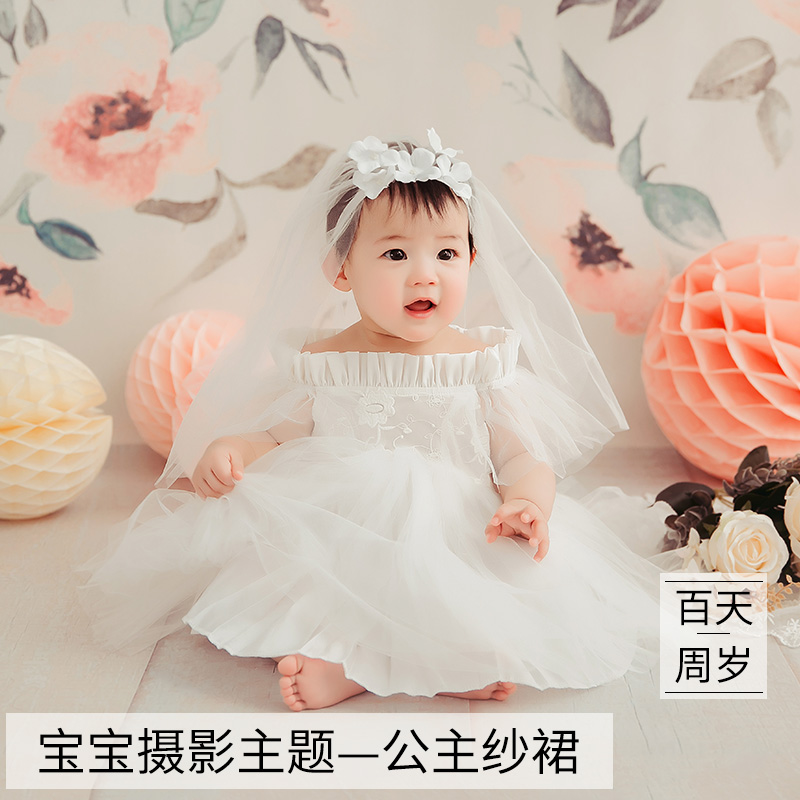 2019展会乐迷新款儿童摄影服装影楼百天周岁宝宝公主纱裙系列套装|ruв категории Детская одежда, другие - от Buy2taobao.com для оказания профессиональной услуги покупки агента Taobao